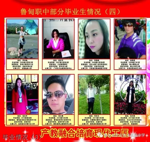 鲁甸县职业技术高级中学毕业情况（3）